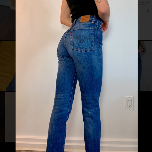 Levi’s high waisted wedgie fit jeans - Picture 2 of 3